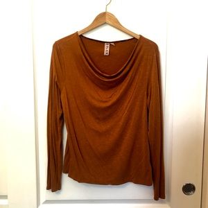 Anthropologie cowl neck long sleeve
